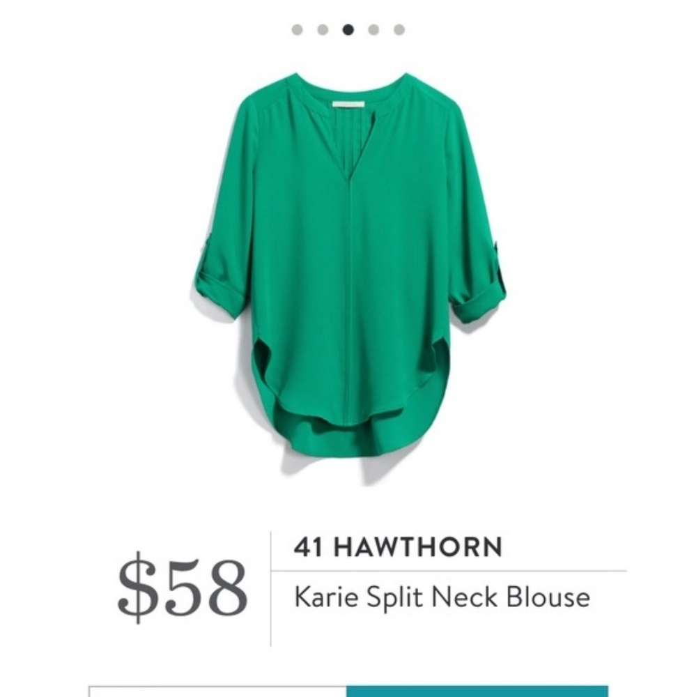 Hawthorne Karie Split Neck